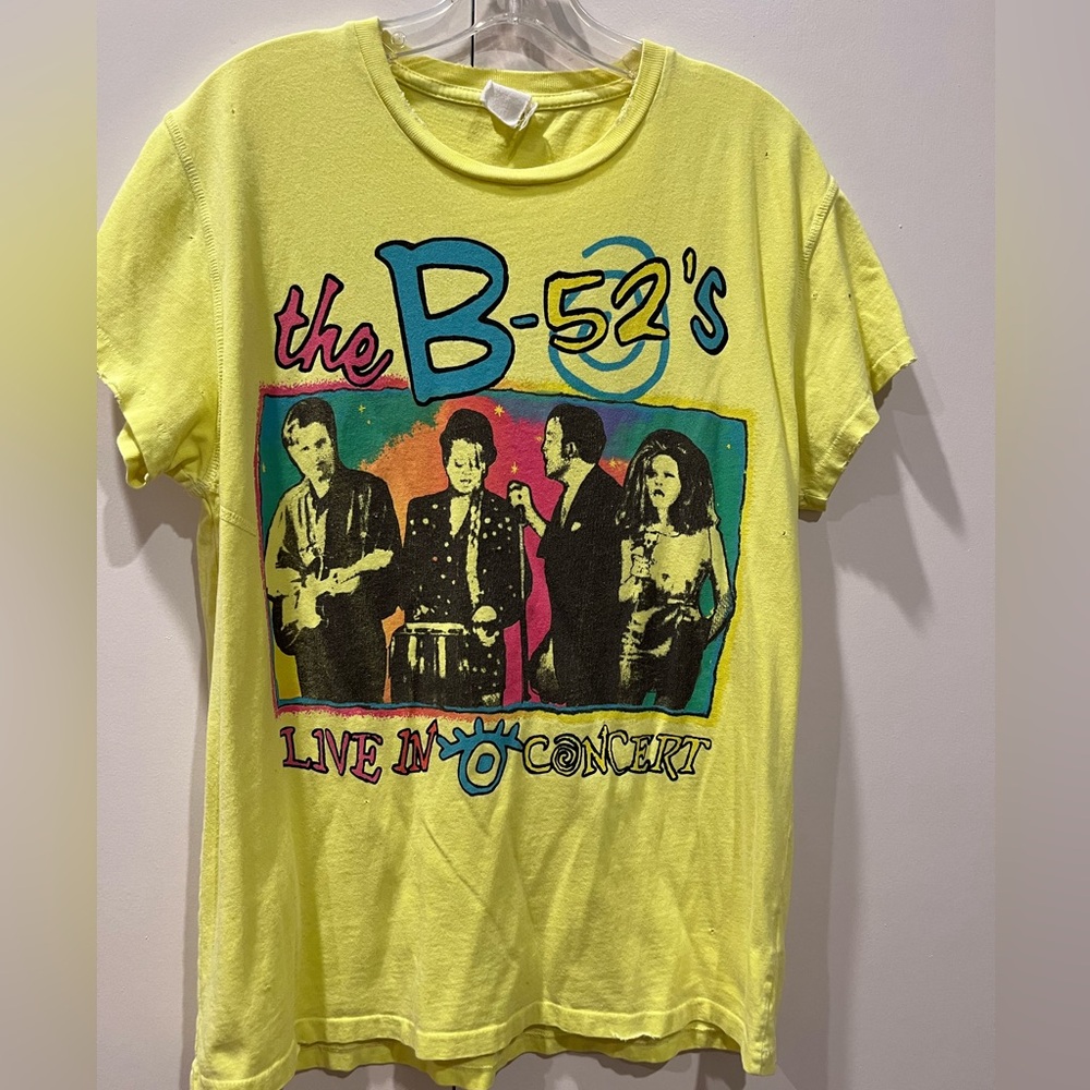 MadeWorn Unisex B-52’s Cosmic Thing Tour Tee